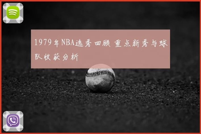 1979年NBA选秀回顾 重点新秀与球队收获分析